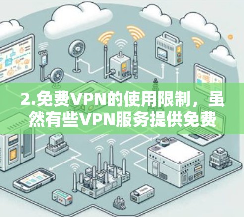 2.免费VPN的使用限制,虽然有些VPN服务提供免费使用,但通常会有一些限制,例如对IP地址的限制、对下载和使用的限制,或者对内容的限制。这些限制通常是出于安全考虑 2.免费VPN的使用限制,虽然有些VPN服务提供免费使用,但通常会有一些限制,例如对IP地址的限制、对下载和使用的限制,或者对内容的限制。这些限制通常是出于安全考虑