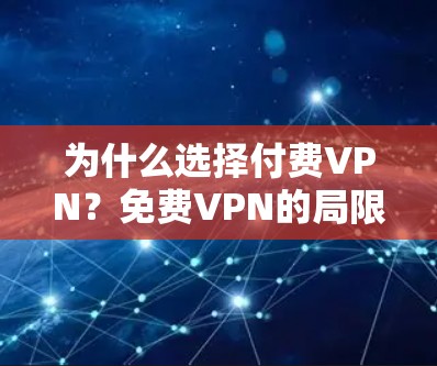 为什么选择付费VPN?免费VPN的局限性 为什么选择付费VPN?免费VPN的局限性